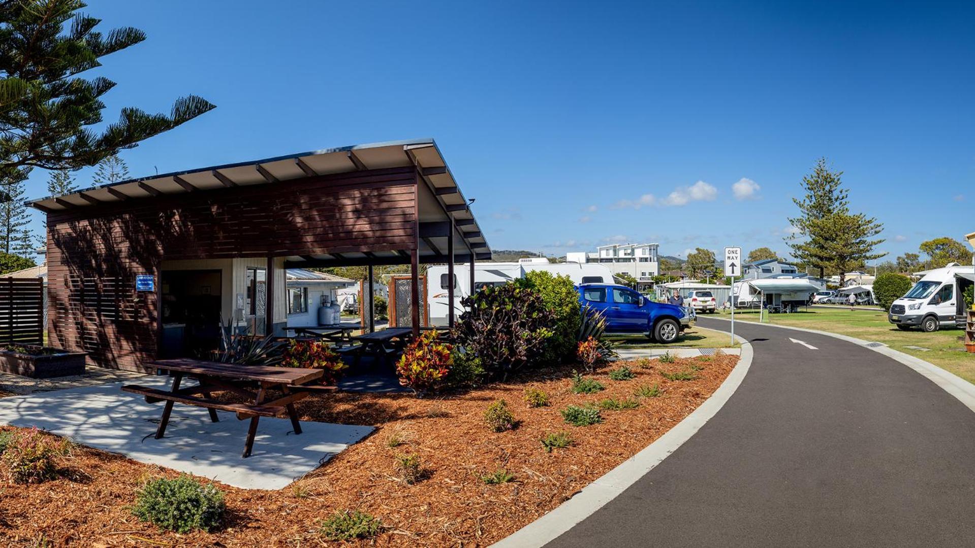 Woolgoolga Beach Holiday Park Buitenkant foto